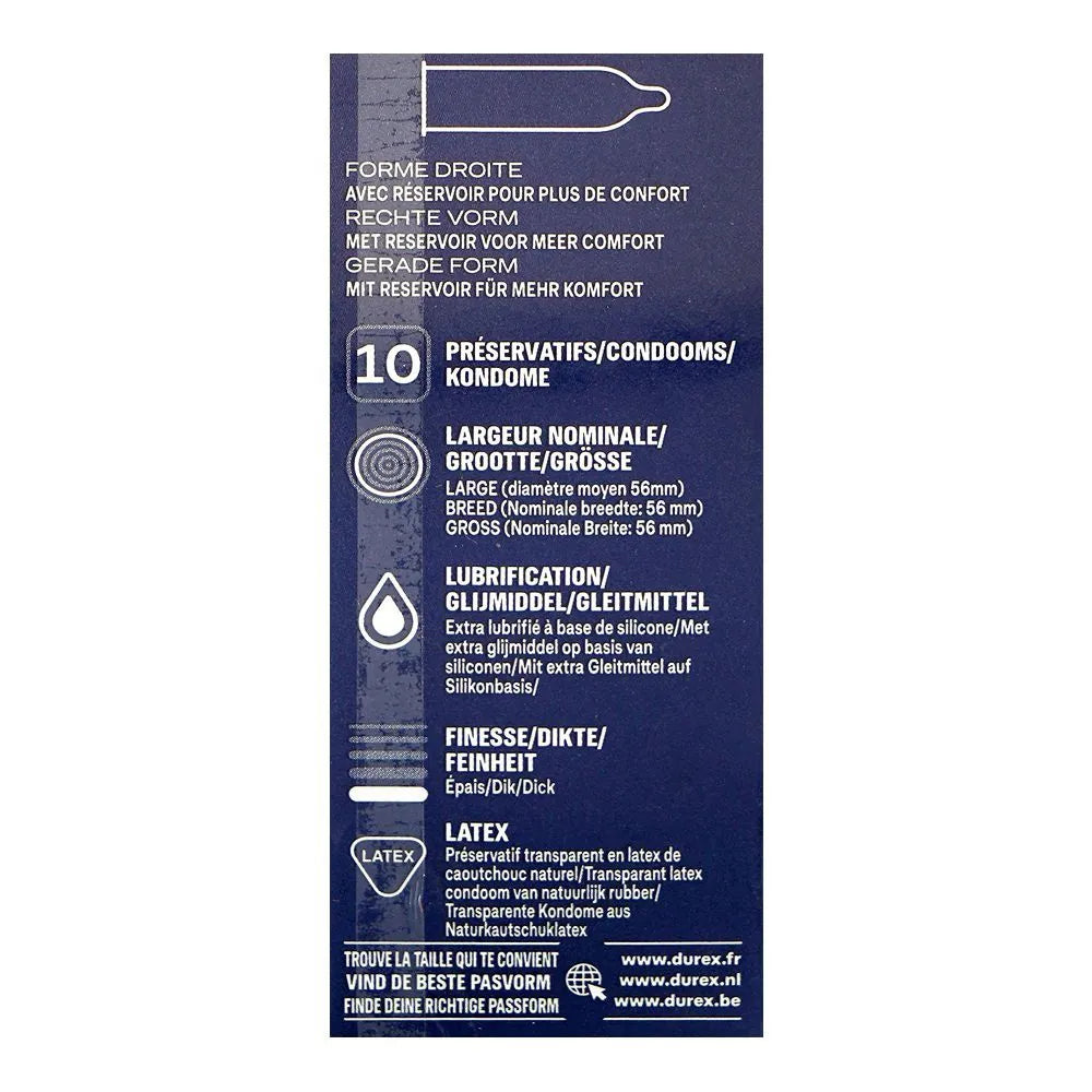 Durex Perfect Gliss Condoms 10 Pack