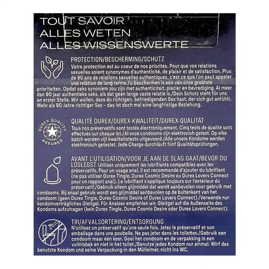 Durex Perfect Gliss Condoms 10 Pack