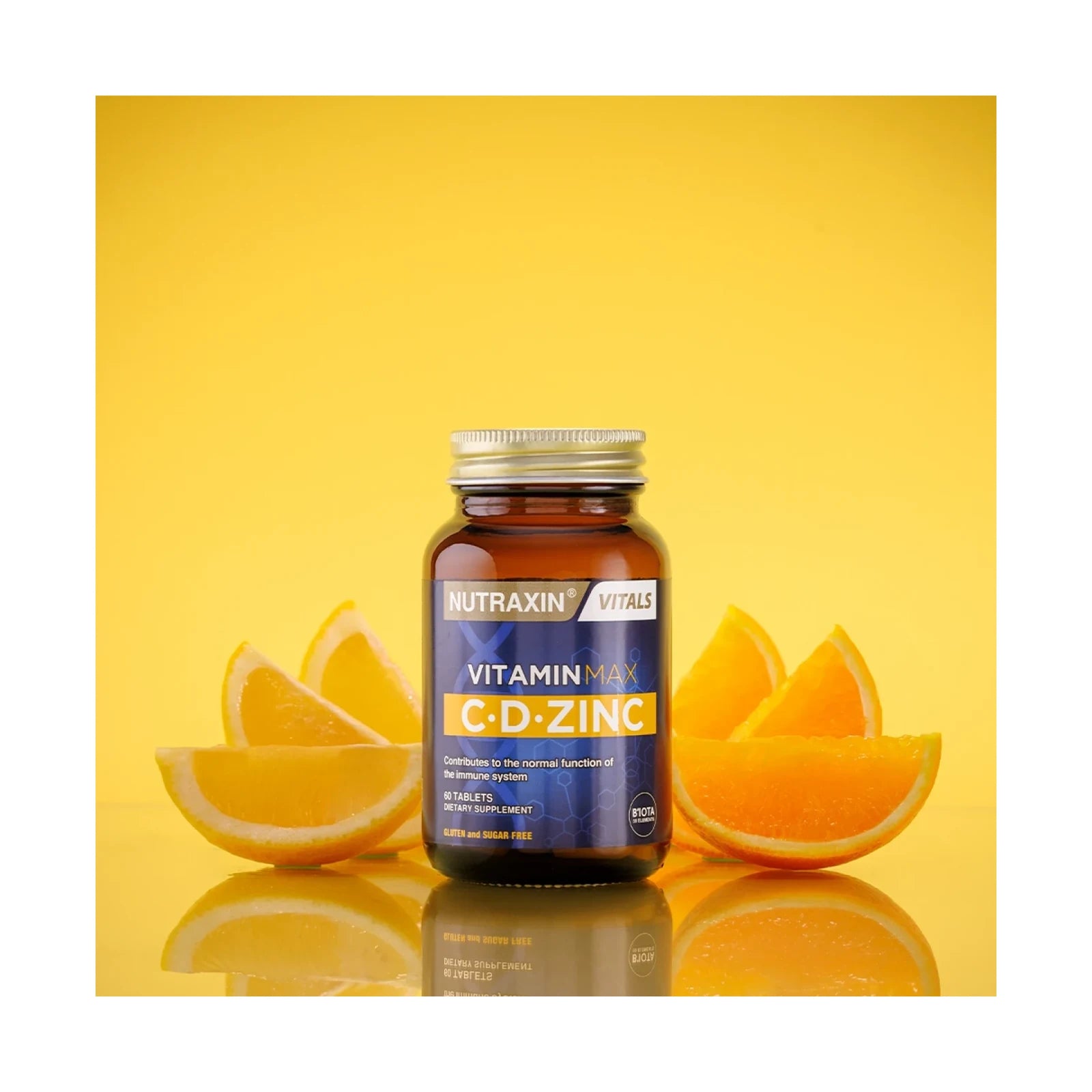 Nutraxin Vitamin Max C-D-Zinc 60 Tablets