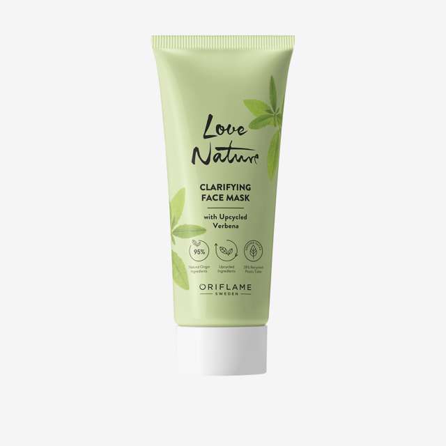Oriflame Love Nature Clarifying Face Mask with Upcycled Verbena 30ml