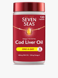 Seven Seas Pure Cod Liver Oil 120 capsules
