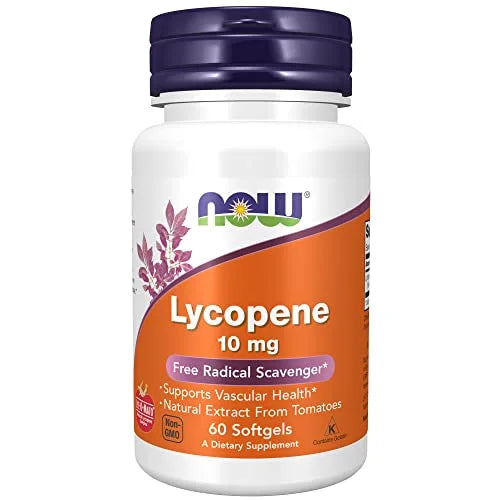 NOW Foods, Lycopene, 10 mg, 60 Softgels
