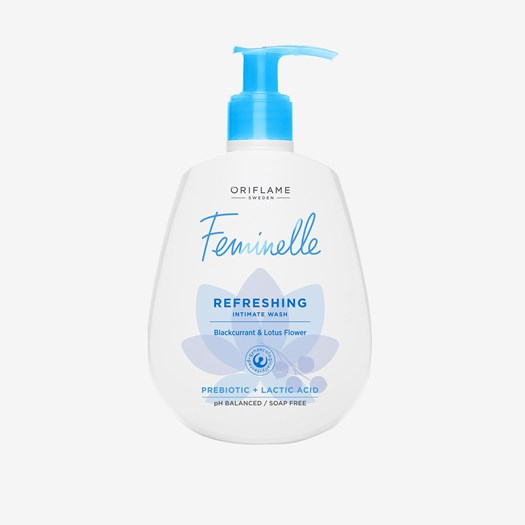 Oriflame Feminelle Refreshing Intimate Wash Blackcurrant Lotus Flower 300ml