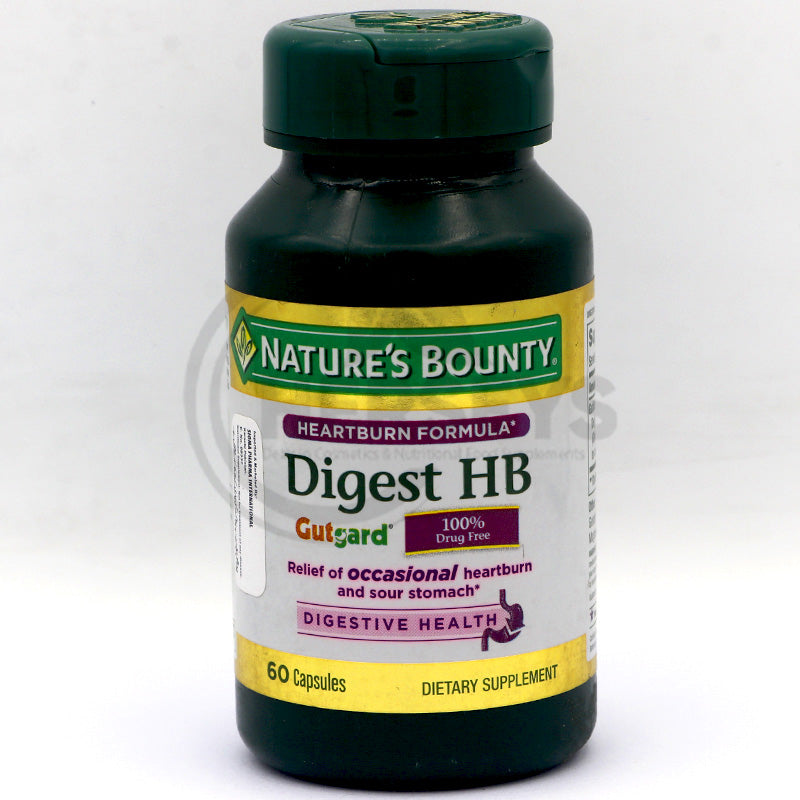Nature’s Bounty Digest HB 75 Mg 60's Capsules