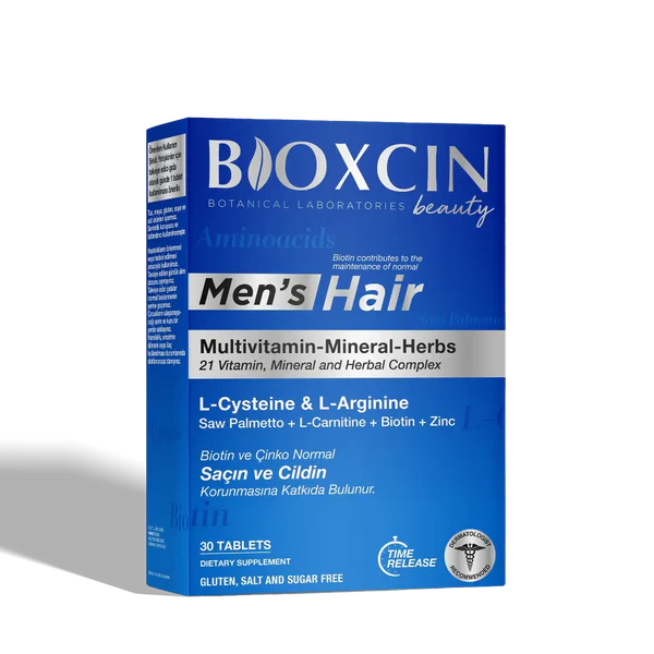 Bioxcin Mens Hair Multivitamin Tablets 30 Tablets