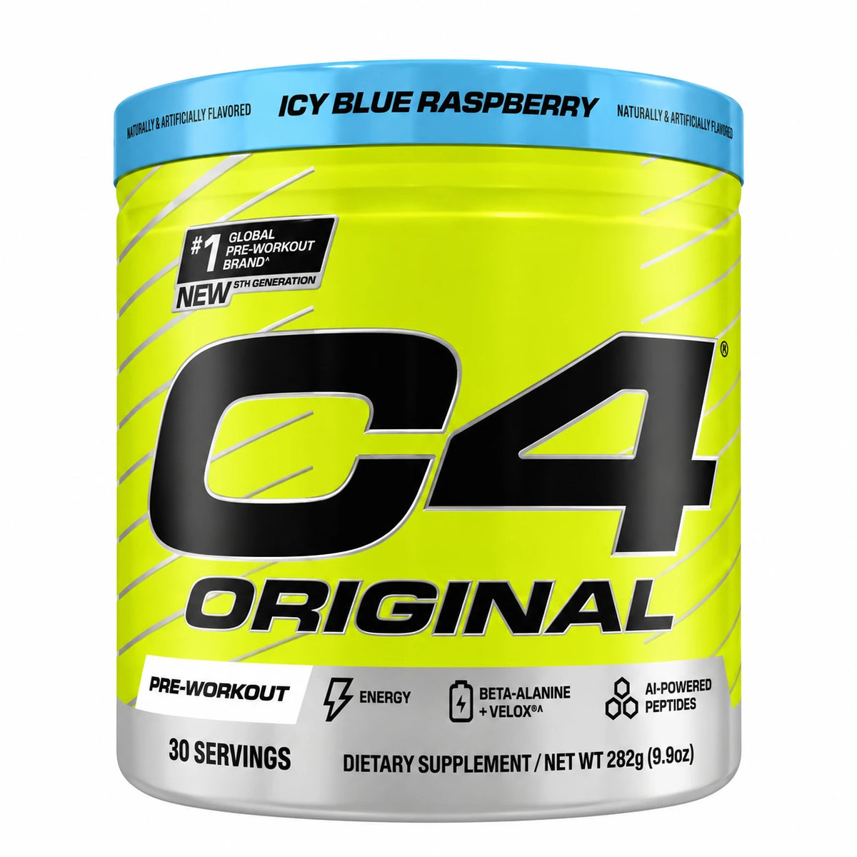 Cellucor C4 Original Pre-Workout Icy Blue Raspberry 282g – 30 Servings
