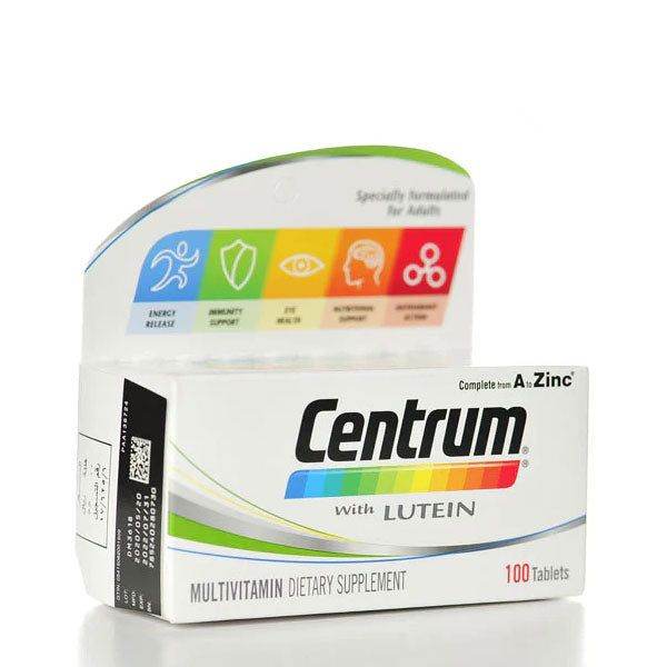 Centrum with Lutein Multivitamin 100 Tablets