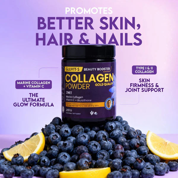 Gluvit-S Hydrolyzed Marine Collagen Powder 200g