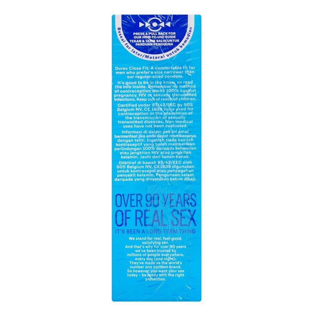 Durex Close Fit Condoms 12 Pack