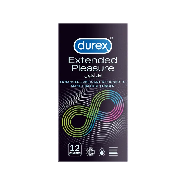 Durex Extended Pleasure Condoms 12 Pack