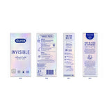 Durex Invisible Extra Thin Extra Lubricated Condoms 20 Pack