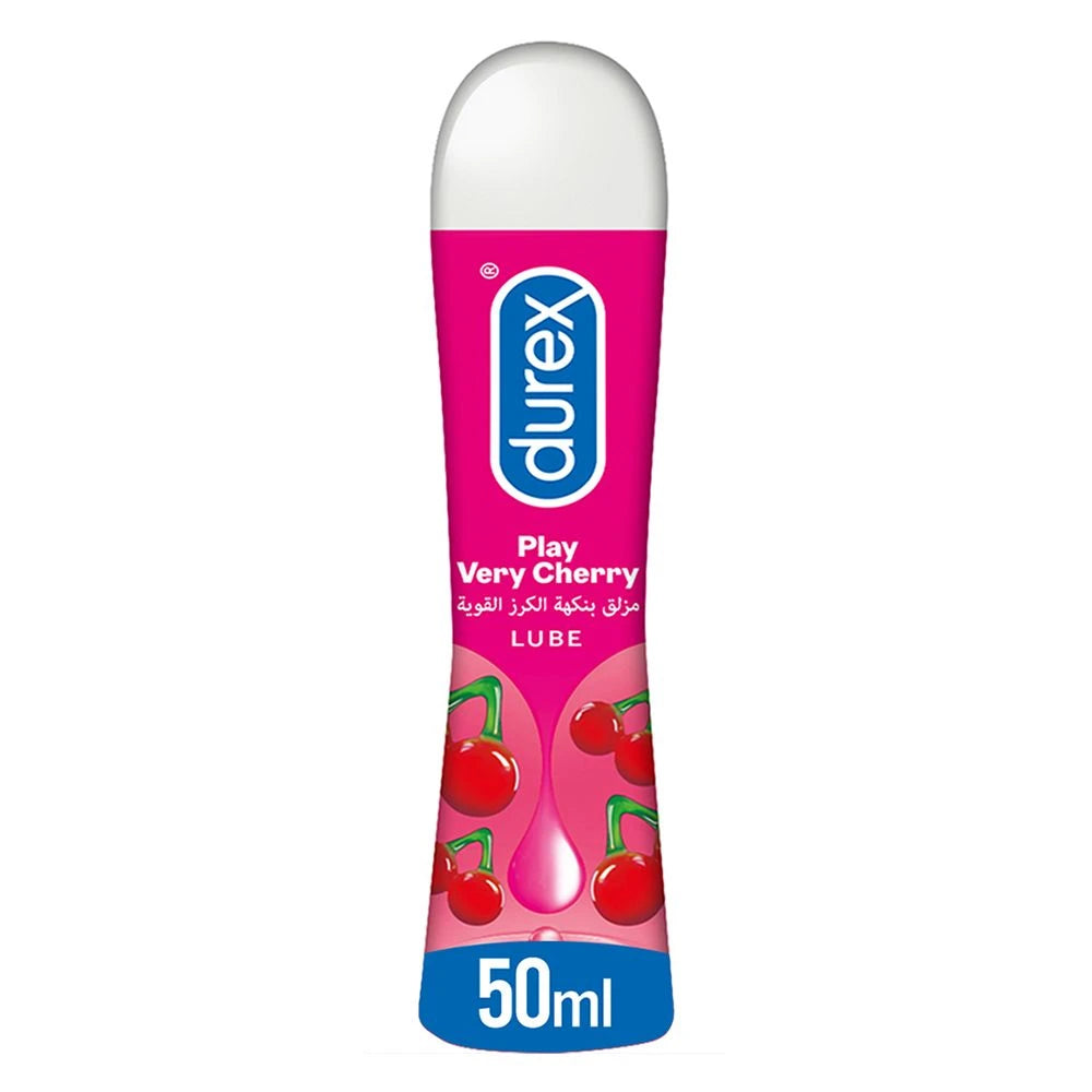 Durex Play Very Cherry Flavoured Lubricant Gel 50ml