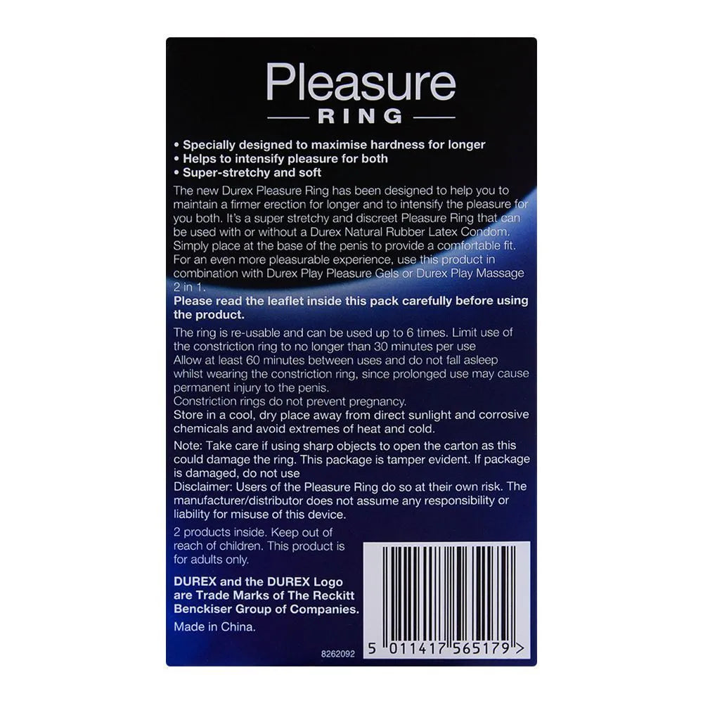 Durex Pleasure Ring Intense 2 Pack