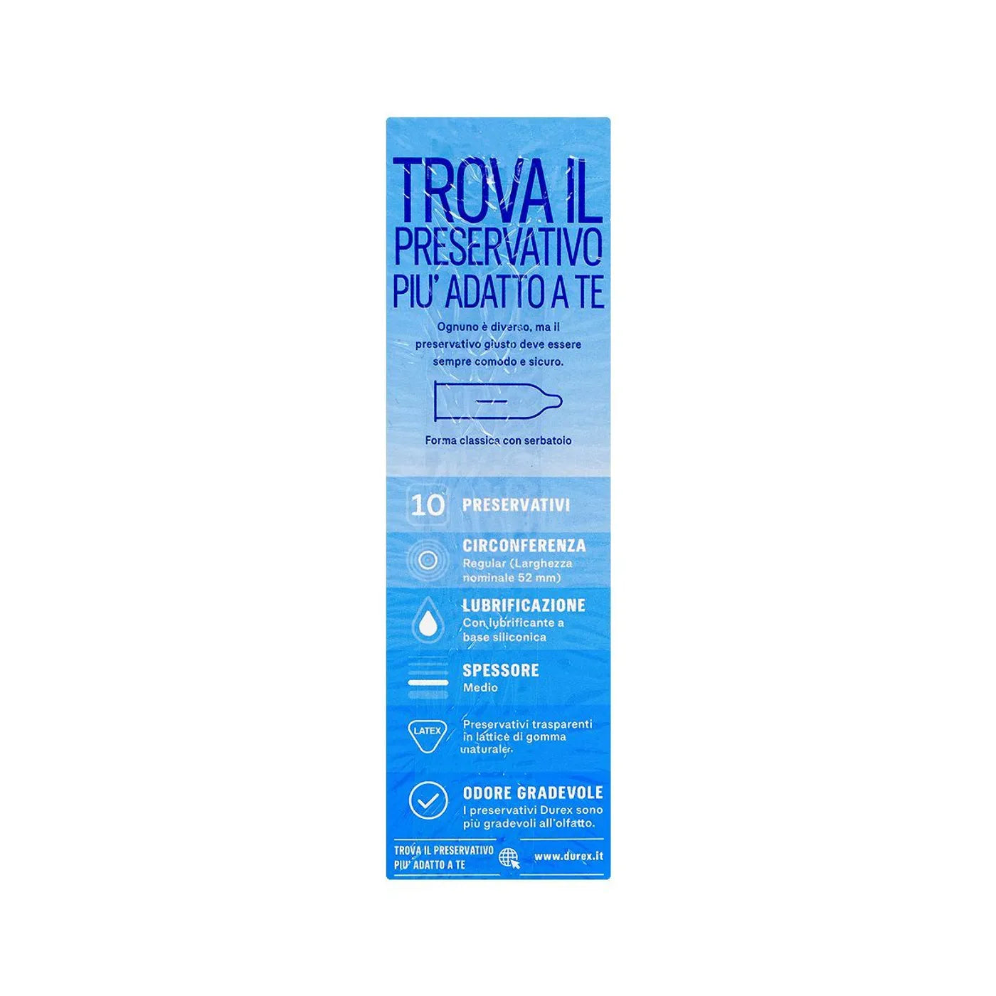 Durex Settebello Classico Condoms 10 Pack