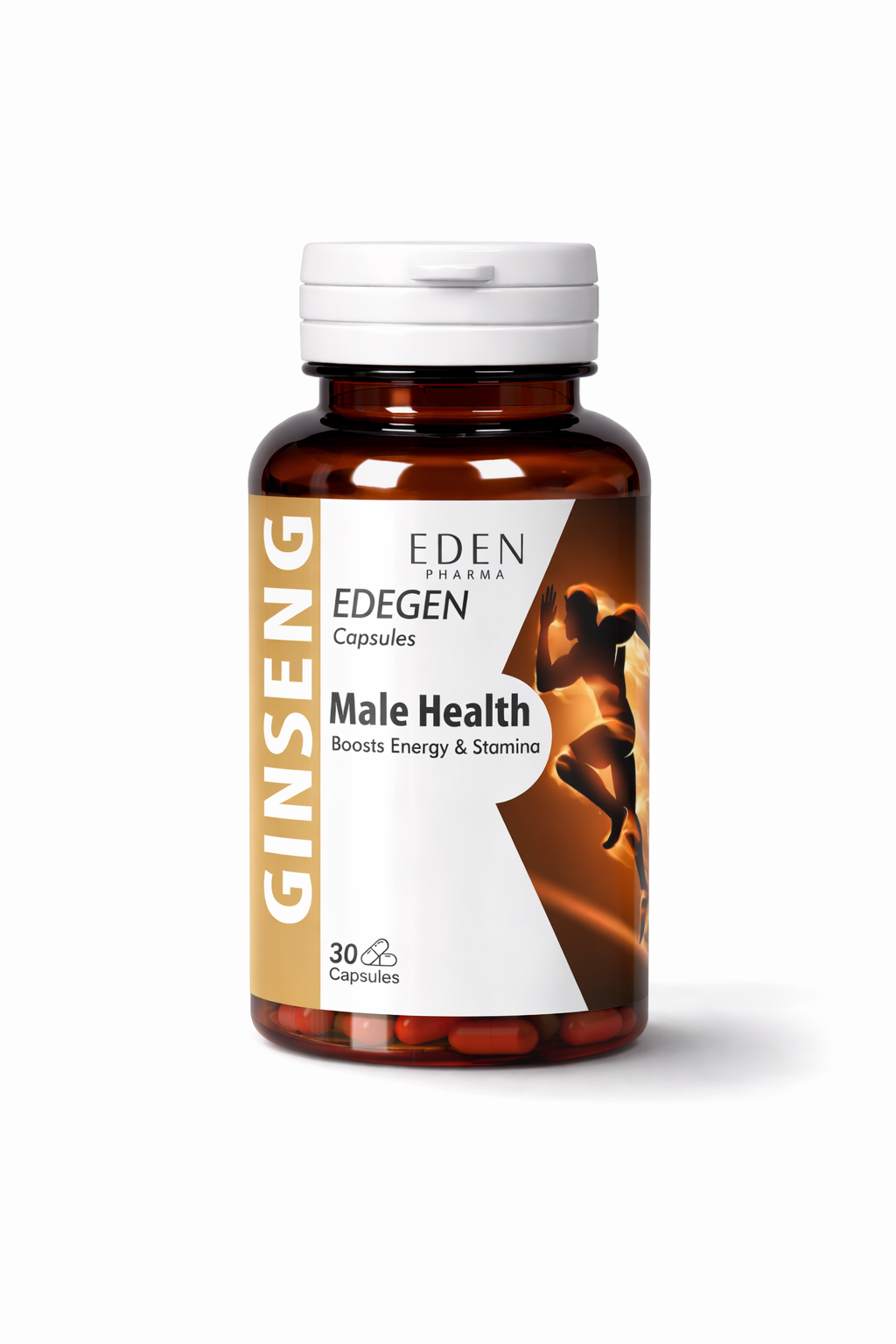 Edegen Male Health, Energy & Stamina Support 30 Capsules