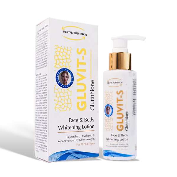GLUVIT-S Glutathione Face And Body Whitening Lotion 100 ml