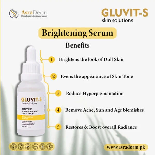 GLUVIT-S Skin Brightening Serum 30 ml