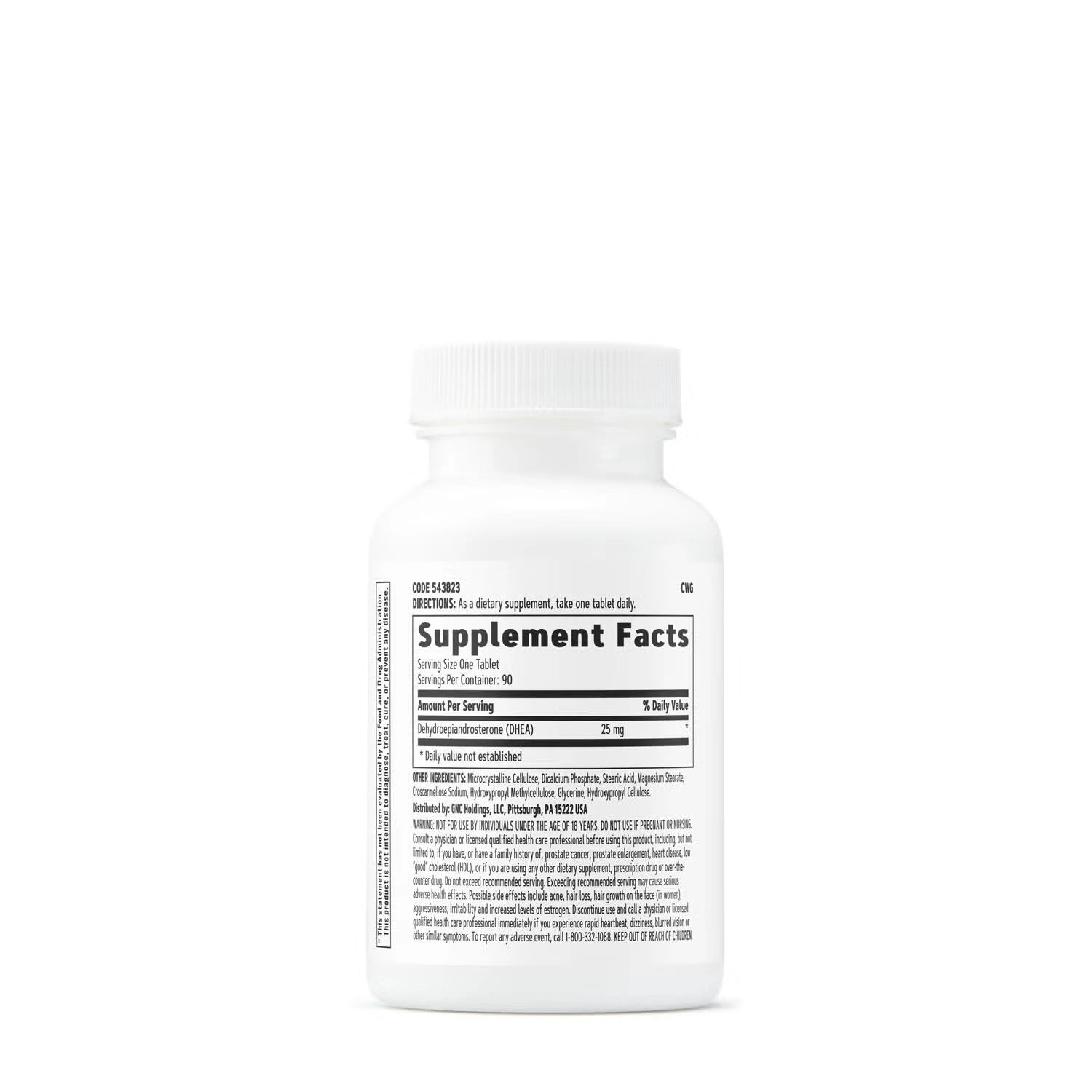 GNC DHEA 25mg 90 Tablets 