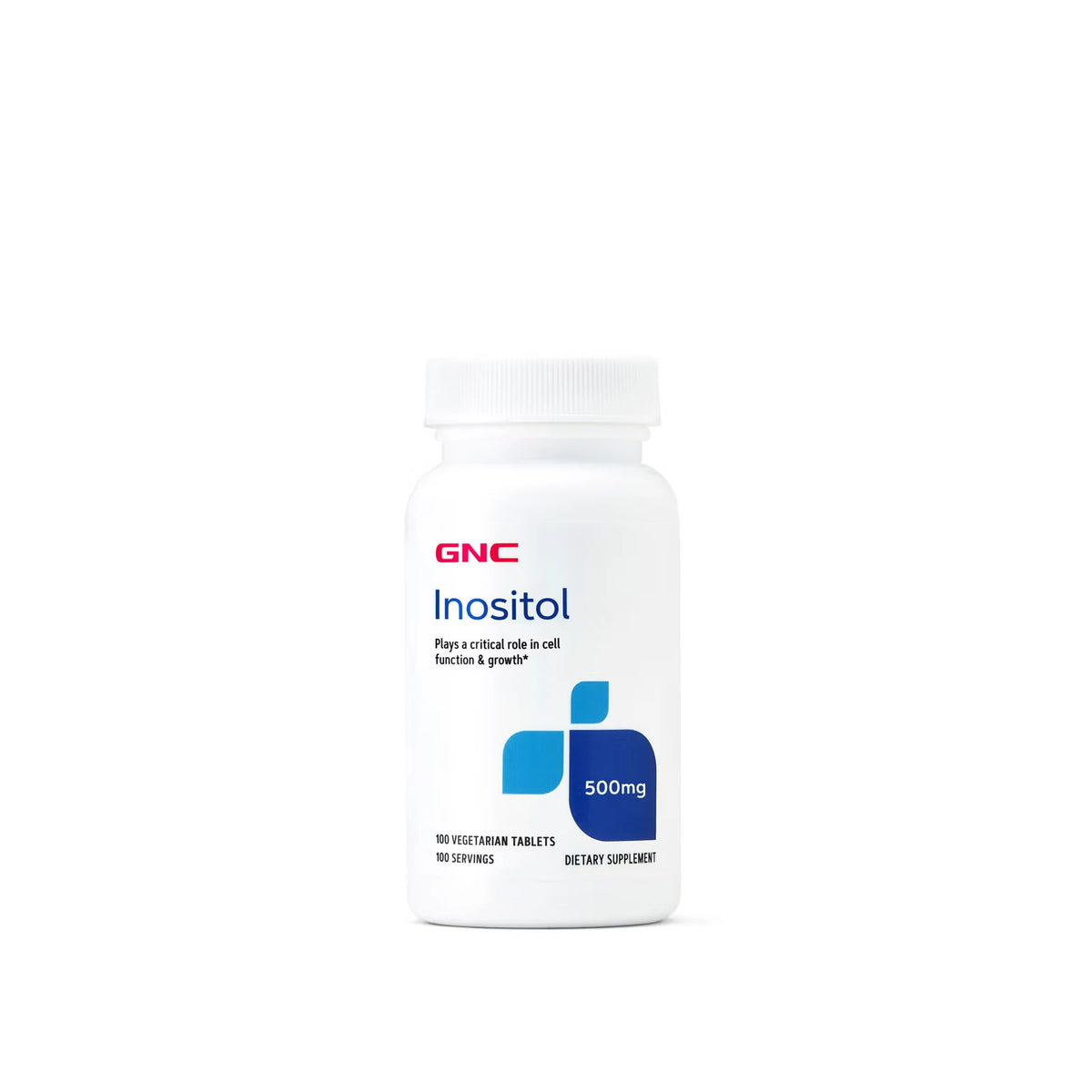 GNC Inositol 500mg 100 Vegetarian Tablets