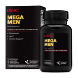 GNC Mega Men Multivitamin – Clinically Studied Multivitamin Blend | 90 Caplets