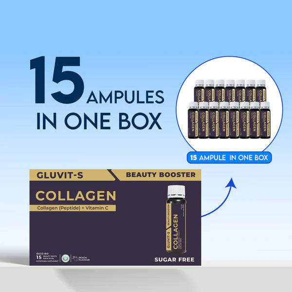 Gluvit-S Collagen 15 Oral Shots
