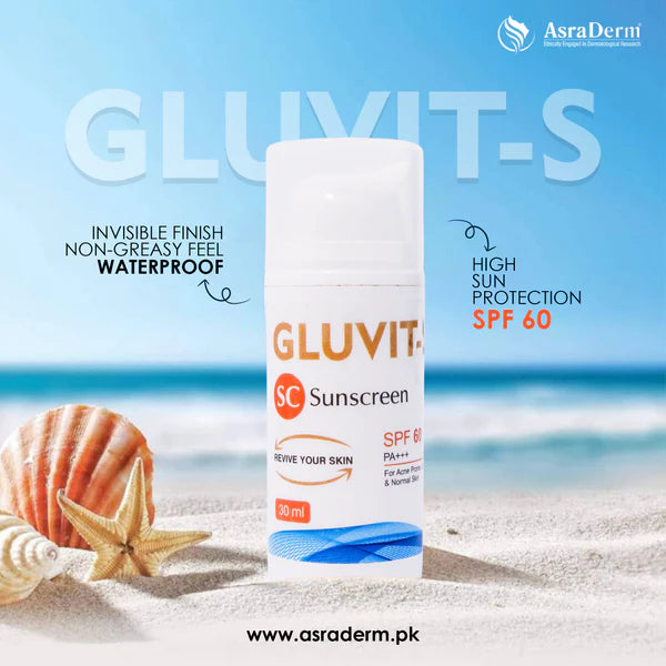Gluvit-S Sunscreen SPF 60 30 ml