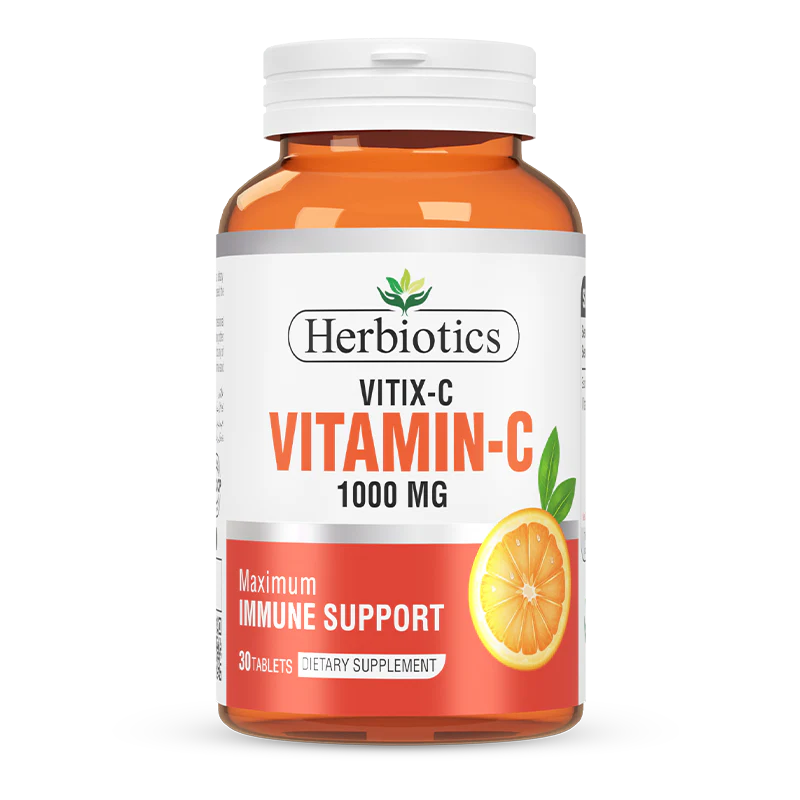 Herbiotics Vitamin C 1000 mg 30 Tablets