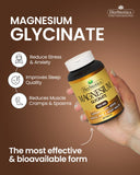 Herbiotics Magnesium Glycinate 500 MG 60 Tablets