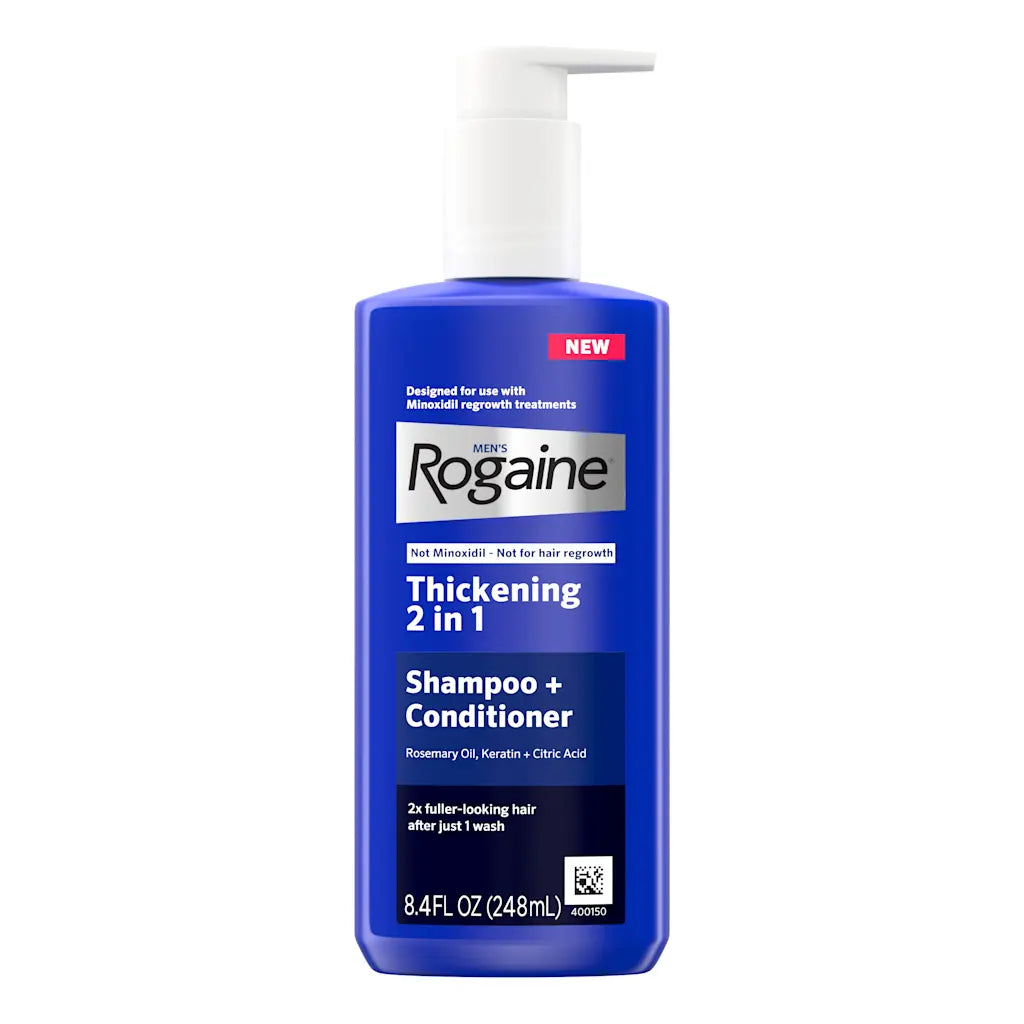 Men’s Rogaine Thickening 2 in 1 Shampoo Plus Conditioner 248ml