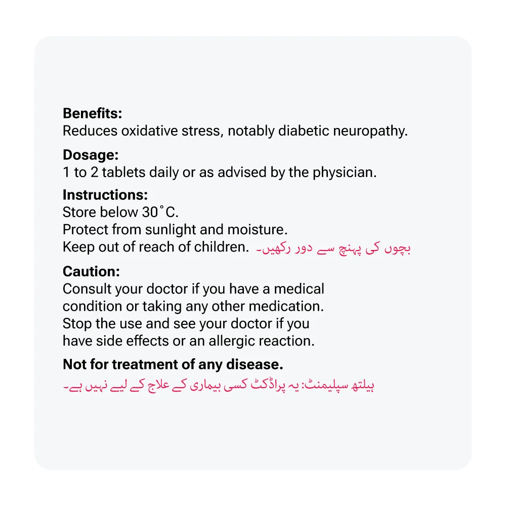 Mesulfoic A 30 Tablets