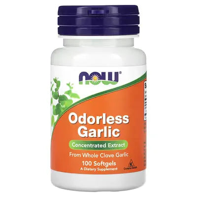 NOW Foods Odorless Garlic 100 Sofgels