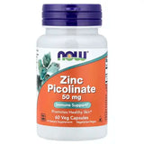 NOW Foods Zinc Picolinate 50 mg 60 Veg Capsules