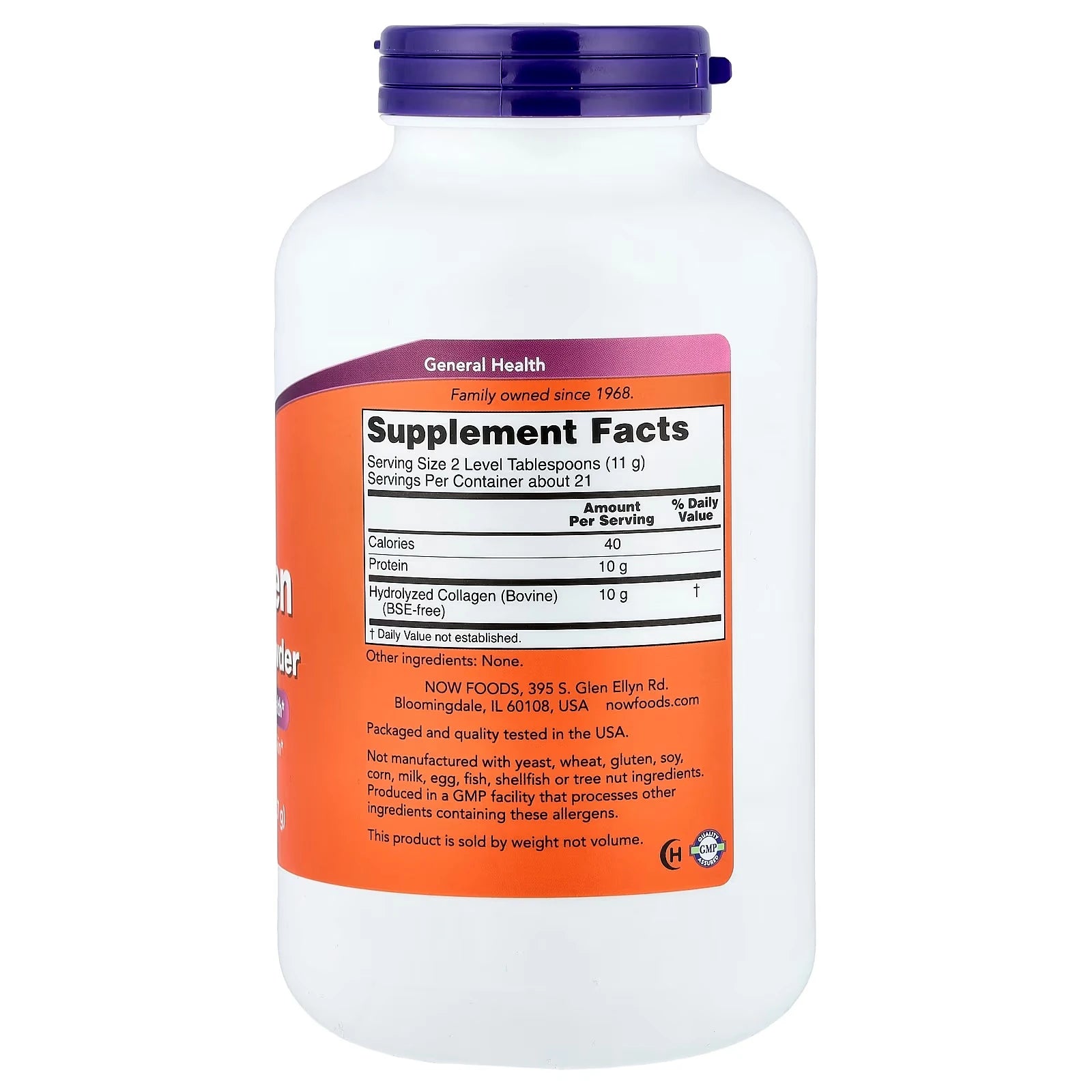 NOW Foods Collagen Peptides Powder 227 g