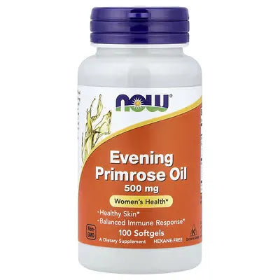 NOW Foods Evening Primrose Oil 500 mg 100 Softgels
