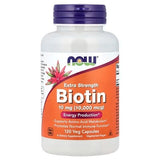 NOW Foods Extra Strength Biotin 10000 mcg 120 Veg Capsules