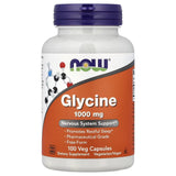 NOW Foods Glycine 1000 mg 100 Veg Capsules