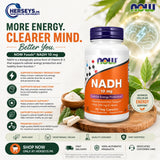 NOW Foods NADH 10 mg 60 Capsules