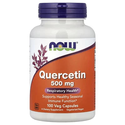 NOW Foods, Quercetin, 500 mg, 100 Veg Capsules
