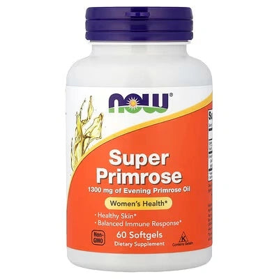 NOW Foods Super Primrose 1300 mg 60 Softgels