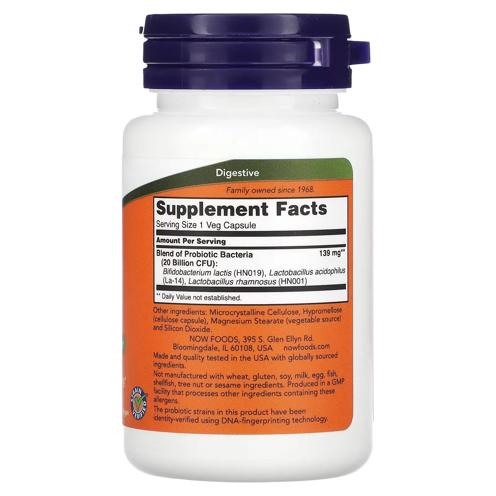 NOW Foods Womens Probiotic 20 Billion 50 Veg Capsules