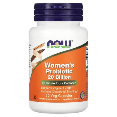 NOW Foods Womens Probiotic 20 Billion 50 Veg Capsules
