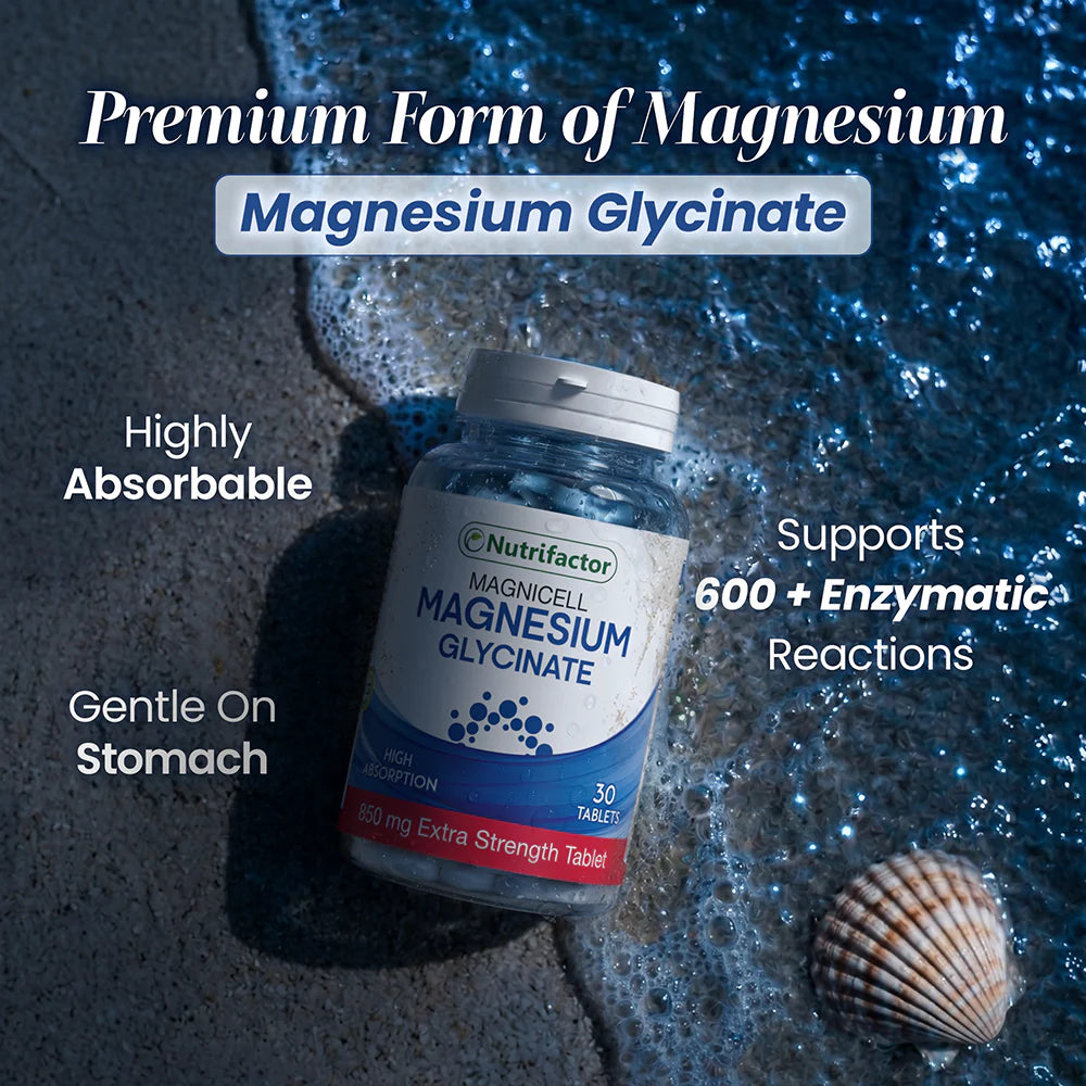 Nutrifactor Magnicell Magnesium Glycinate 850 MG