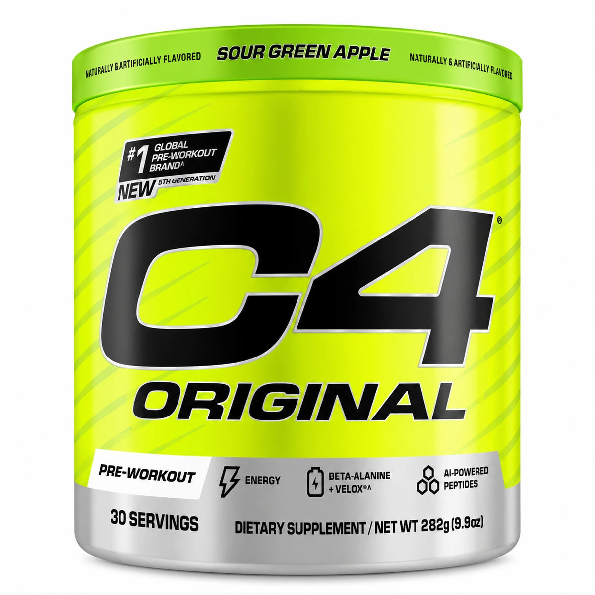Cellucor C4 Original Pre-Workout Sour Green Apple 282g – 30 Servings