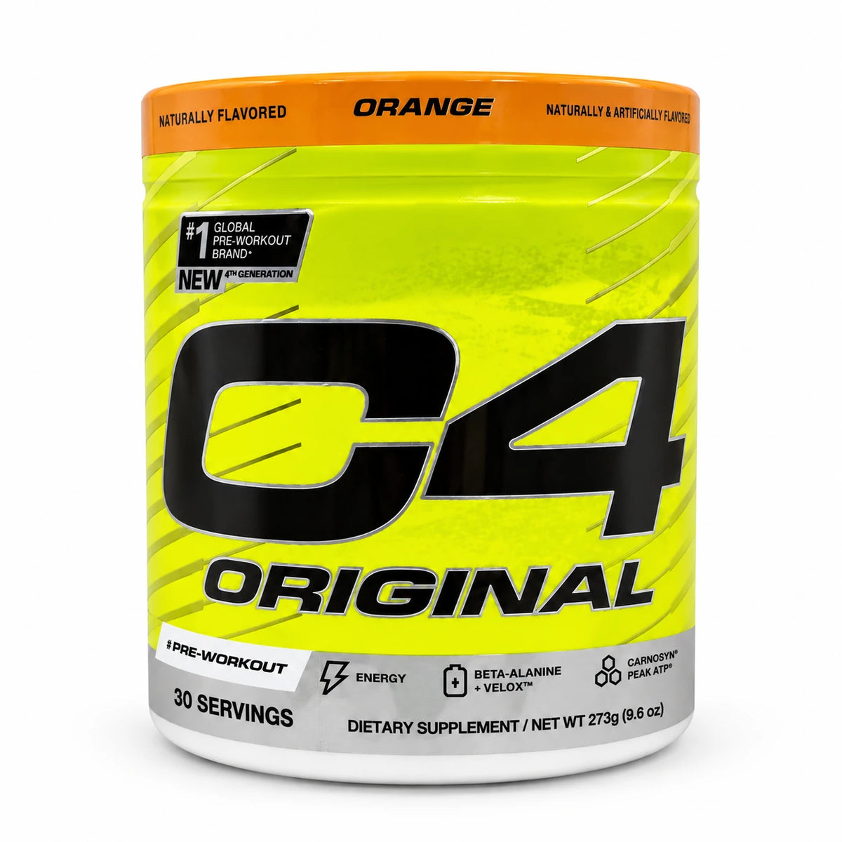 Cellucor C4 Original Pre-Workout Orange Burst 273g – 30 Servings