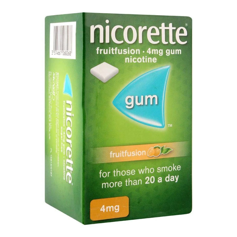 Nicorette Fruitfusion 4 mg Gum