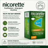 Nicorette Fruitfusion 4 mg Gum