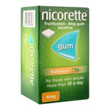 Nicorette Fruitfusion 4 mg Gum
