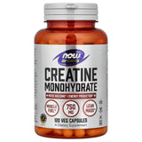NOW Sports Creatine Monohydrate 750 Mg 120 Veg Capsules