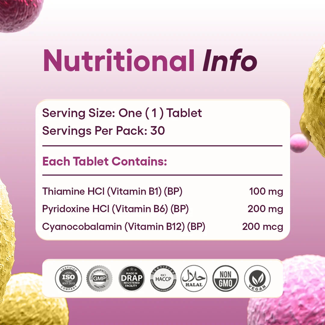 Nutrifactor Nuronic Plus 30 Tablets