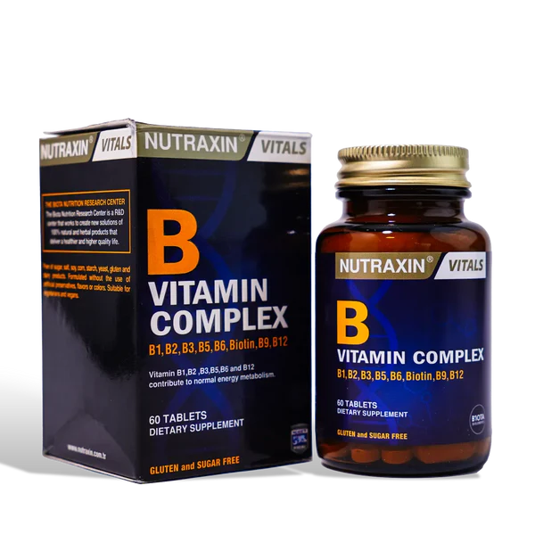 Nutraxin B Vitamin Complex 60 Tablets